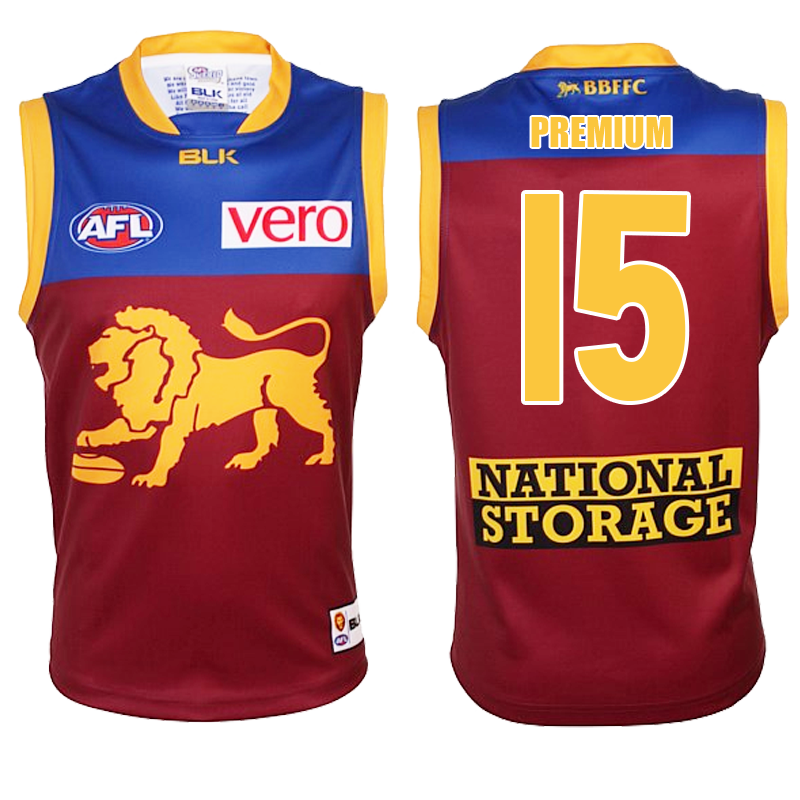 Personalised Brisbane Lions Jersey Your Jersey