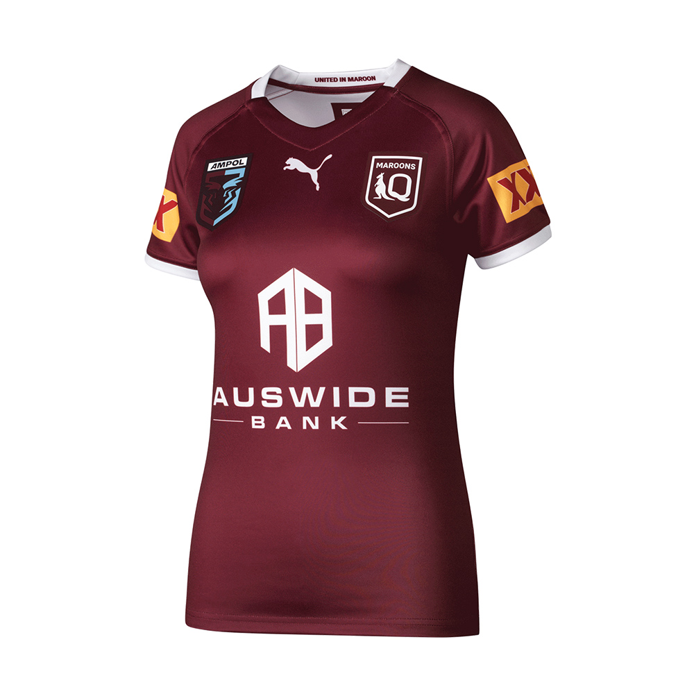 Women's BRONCOS INDIGENOUS REPLICA JERSEY, Maroon