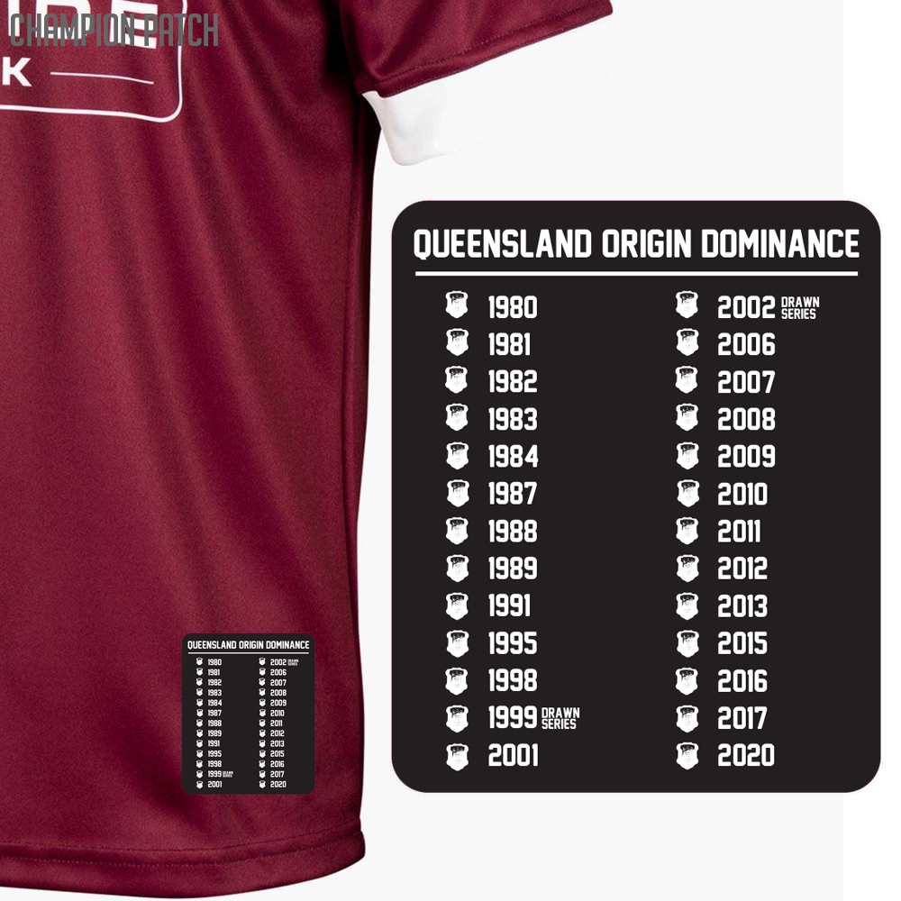 Details about   Queensland Maroons State of Origin 2018 Mens On Field Jersey Sizes S-7XL BNWT 